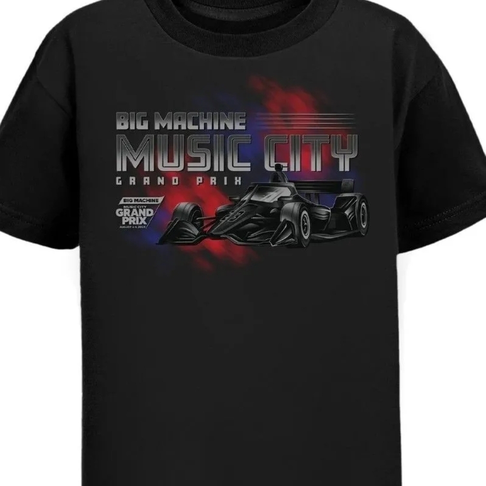 NYC Black Graphic Tee - Music City Grand Prix